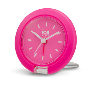 Travel Clock Neon Pink