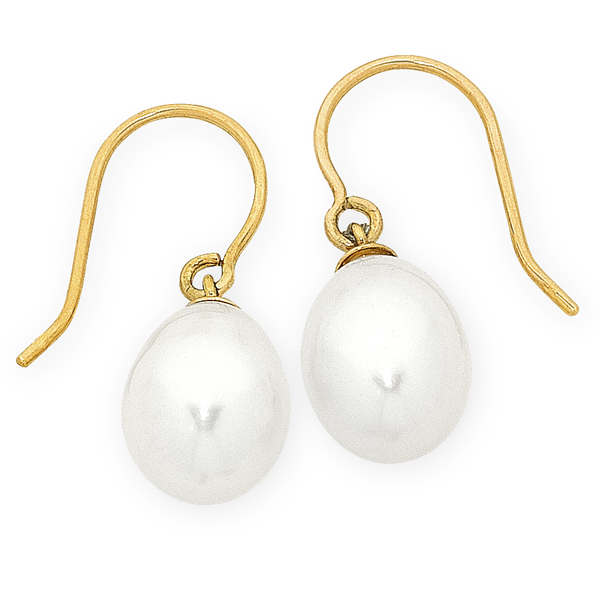 9ct Gold Freshwater Pearl Earrings