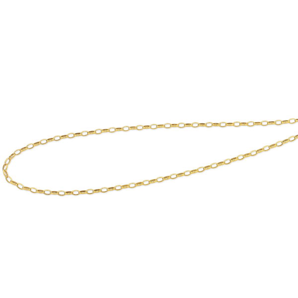 9ct Gold Silver Filled Chain