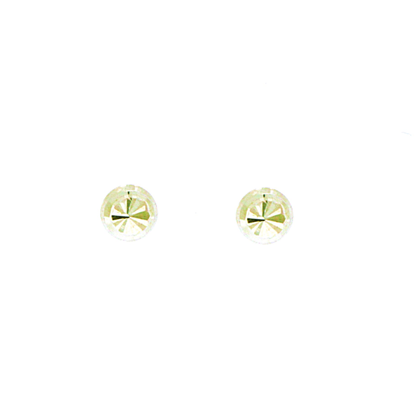 9ct 4mm Diamond Cut Ball Studs