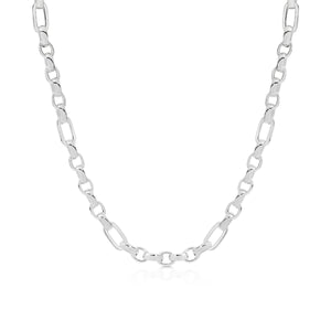 MP5918 Sterling silver link chain necklace 45cm