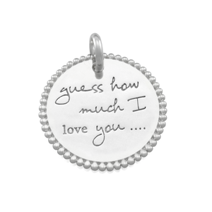 Candid 'Guess How Much I Love You' Pendant