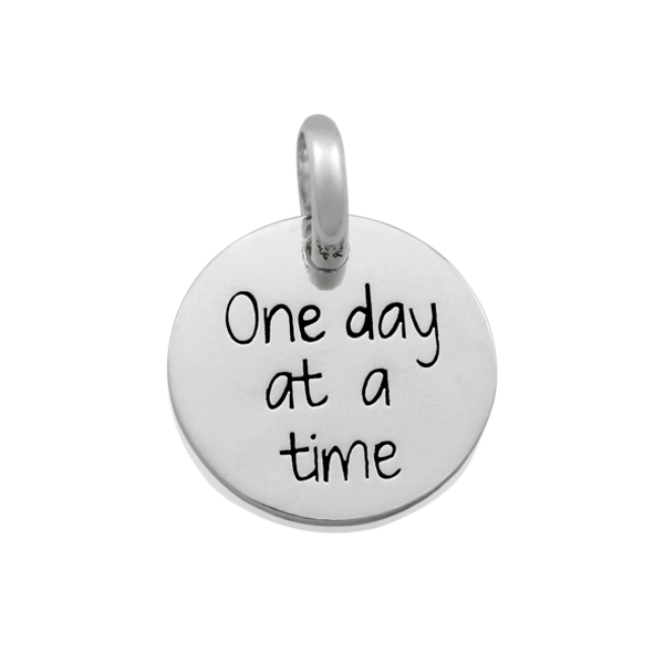 Candid 'One Day At A Time' Pendant