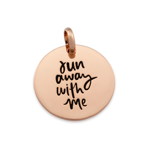 Candid 'Run Away With Me' Pendant