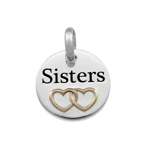 Candid 'Sisters' Pendant