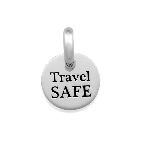 Candid 'Travel Safe' Pendant