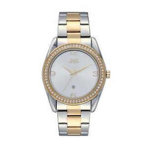Jag Brooke Two Tone Yellow Gold Watch