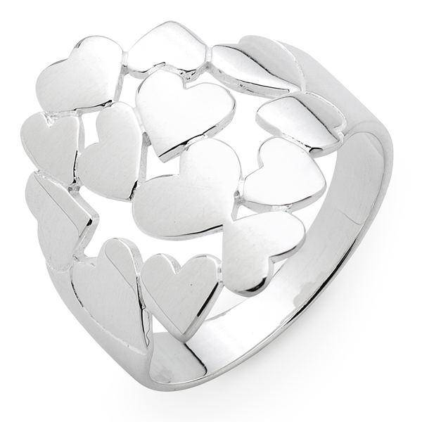 Sterling Silver Heart Ring